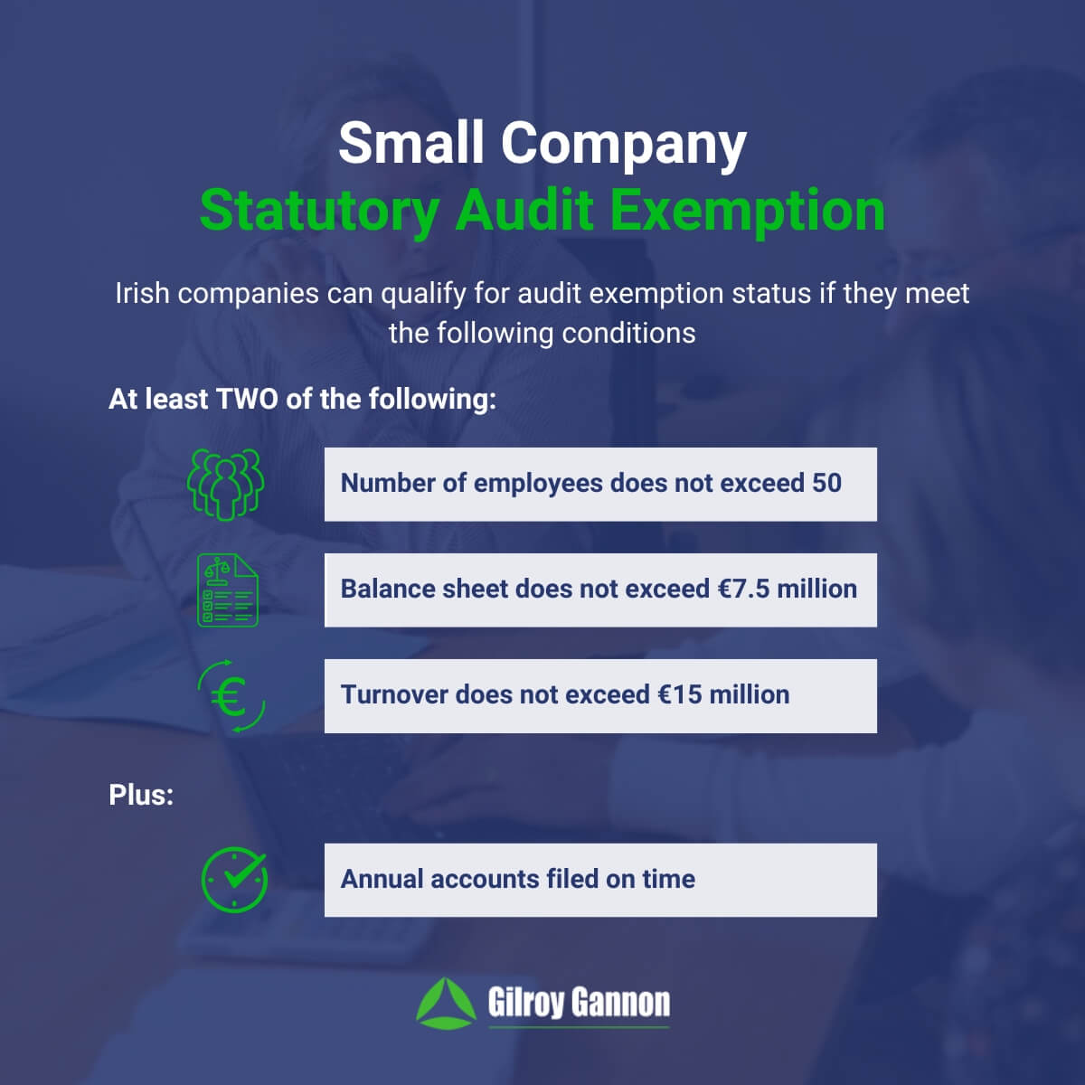 Small Company Statutory Audit Exemption